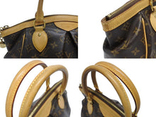 Load image into Gallery viewer, LOUIS VUITTON ルイヴィトン ティヴォリPM ハンドバッグ M40143 モノグラム PVC レザー ブラウン ゴールド金具 美品 中古 4b006040