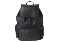 Load image into Gallery viewer, LOUIS VUITTON ルイヴィトン トリオ バックパック モノグラム エクリプス カーフ リュック ブラック 現行 M45538 美品 中古 60407