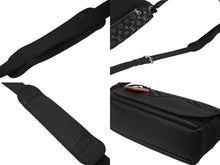 Load image into Gallery viewer, LOUIS VUITTON ルイヴィトン NIGOコラボ ショルダーバッグ ブサス トーキョー ブラック モノグラムデニム M45971 美品 中古 60410