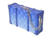 画像をギャラリービューアに読み込む, 新品同様 LOUIS VUITTON ルイヴィトン ショルダーバッグ ソフトトランク ヴァージル クラウズ モノグラムキャンバス 中古 60411