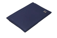 Load image into Gallery viewer, 極美品 CHANEL シャネル カードケース 小物 ココマーク 26番台 ネイビー レザー シルバー金具 中古 60422