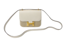 Load image into Gallery viewer, 新品未使用 HERMES エルメス ショルダーバッグ ミニ コンスタンス3 ナタ ゴールド金具 エプソン U刻印 中古 60438