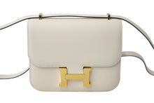 Load image into Gallery viewer, 新品未使用 HERMES エルメス ショルダーバッグ ミニ コンスタンス3 ナタ ゴールド金具 エプソン U刻印 中古 60438