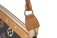 Load image into Gallery viewer, LOUIS VUITTON ルイヴィトン ハンドバッグ ポシェット アクセソワール M92648 マルチカラー ノワール ゴールド金具 中古 60440