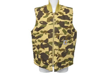 画像をギャラリービューアに読み込む, A BATHING APE × CARHARTT アベイシングエイプ カーハート ダック ワークベスト 06AW サイズS カモ柄 ACE-04704 美品 中古 60476
