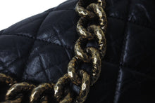 画像をギャラリービューアに読み込む, 極美品 CHANEL シャネル チェーンショルダーバッグ マトラッセ 18番台 パリボンベイ ヴィンテージレザー ブラック 中古 60482