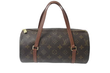 画像をギャラリービューアに読み込む, 極備品 LOUIS VUITTON ルイヴィトン ハンドバッグ パピヨン26 旧型 モノグラム M51386 ブラウン 中古 60513