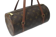 画像をギャラリービューアに読み込む, 極備品 LOUIS VUITTON ルイヴィトン ハンドバッグ パピヨン26 旧型 モノグラム M51386 ブラウン 中古 60513
