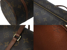 画像をギャラリービューアに読み込む, 極備品 LOUIS VUITTON ルイヴィトン ハンドバッグ パピヨン26 旧型 モノグラム M51386 ブラウン 中古 60513