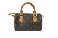 Load image into Gallery viewer, LOUIS VUITTON ルイヴィトン ミニスピーディー ハンドバッグ モノグラム M41534 ブラウン 良品 中古 60514