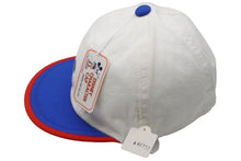 Load image into Gallery viewer, Disney ディズニー ミッキー キャップ クロスキャップ コットン ホワイト レッド ブルー サイズ54 美品 中古 60520