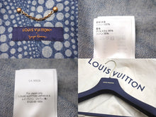 Load image into Gallery viewer, 新品同様 LOUIS VUITTON ルイヴィトン デニムジャケット 草間彌生 HOA30WYN3 インディゴ ゴールド金具 サイズ44 中古 60530