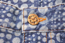 Load image into Gallery viewer, 新品同様品 LOUIS VUITTON ルイヴィトン デニムパンツ 草間彌生 インフィニティドット 1AB6OE ブルー サイズ29 中古 60531