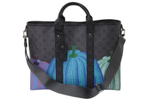 画像をギャラリービューアに読み込む, 極美品 LOUIS VUITTON ルイヴィトン トートバッグ ウィークエンドトート モノグラム 23SS 草間彌生コラボ M46434 中古 60533