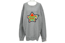 Load image into Gallery viewer, A BATHING APE × KAWS BABY MILO アベイシングエイプ カウズ ベビーマイロ スウェット トレーナー グレー サイズL 良品 中古 60542