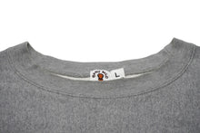 Load image into Gallery viewer, A BATHING APE × KAWS BABY MILO アベイシングエイプ カウズ ベビーマイロ スウェット トレーナー グレー サイズL 良品 中古 60542