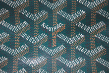 画像をギャラリービューアに読み込む, 極美品 GOYARD ゴヤール ポーチ セナ ミニ SENAT2MINTY09CL09P ヘリンボーン柄 グリーン ホワイト 中古 60547