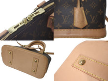 画像をギャラリービューアに読み込む, LOUIS VUITTON ルイヴィトン ハンドバッグ アルマ BB モノグラムキャンバス ブラウン M53152 ゴールド金具 美品 中古 60605