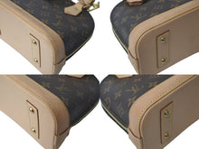 画像をギャラリービューアに読み込む, LOUIS VUITTON ルイヴィトン ハンドバッグ アルマ BB モノグラムキャンバス ブラウン M53152 ゴールド金具 美品 中古 60605