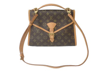 画像をギャラリービューアに読み込む, LOUIS VUITTON ルイ ヴィトン 2WAYショルダーバッグ M51122 ベルエア モノグラムキャンバス ブラウン 美品 中古 60610