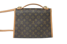 画像をギャラリービューアに読み込む, LOUIS VUITTON ルイ ヴィトン 2WAYショルダーバッグ M51122 ベルエア モノグラムキャンバス ブラウン 美品 中古 60610