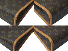 画像をギャラリービューアに読み込む, LOUIS VUITTON ルイ ヴィトン 2WAYショルダーバッグ M51122 ベルエア モノグラムキャンバス ブラウン 美品 中古 60610