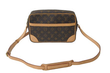 画像をギャラリービューアに読み込む, 極美品 LOUIS VUITTON ルイ ヴィトン ショルダーバッグ 斜め掛け トロカデロ27 M51274 モノグラムキャンバス ブラウン 中古 60611