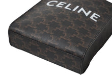 Load image into Gallery viewer, 極美品 CELINE セリーヌ 2WAYショルダーバッグ ミニバーティカルカバ トリオンフ 194372BZK.04LU ブラウン ゴールド金具 中古 60612
