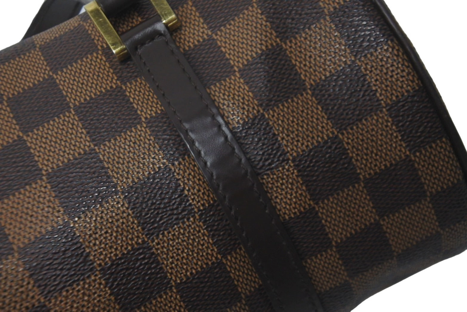 LOUIS VUITTON ルイヴィトン ハンドバッグ ブラウン ドラム型 筒状 