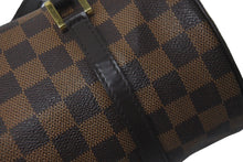 画像をギャラリービューアに読み込む, LOUIS VUITTON ルイヴィトン ハンドバッグ ブラウン ドラム型 筒状 ダミエ パピヨン26 N51304 美品 中古 60617