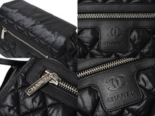 画像をギャラリービューアに読み込む, 極美品 CHANEL シャネル ショルダーバッグ コココクーン スモールメッセンジャー A48616 17番台 ブラック シルバー金具 中古 60619