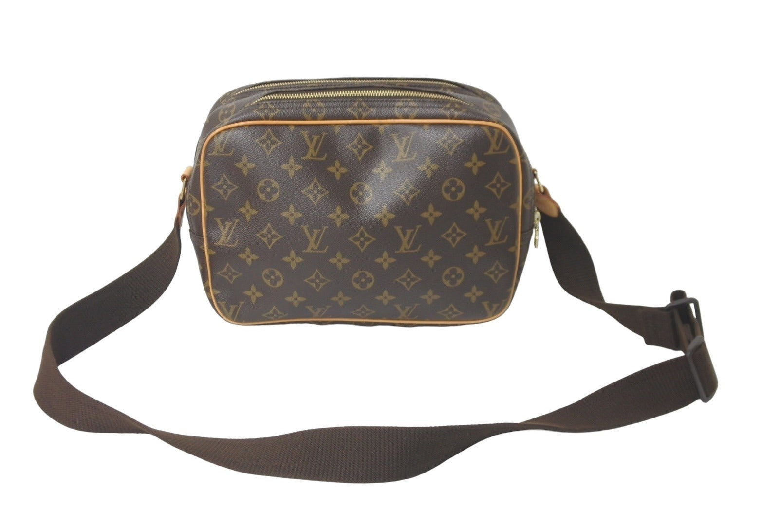 LOUIS VUITTON ルイヴィトン ショルダーバッグ リポーターPM M45254 モノグラム ブラウン 美品 中古 60628 –  Casanova Vintage