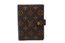 Load image into Gallery viewer, 極美品 LOUIS VUITTON ルイヴィトン 手帳 アジェンダPM モノグラム R20005 ブラウン 中古 60633