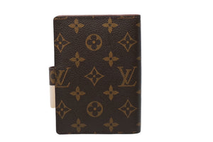 極美品 LOUIS VUITTON ルイヴィトン 手帳 アジェンダPM モノグラム R20005 ブラウン 中古 60633