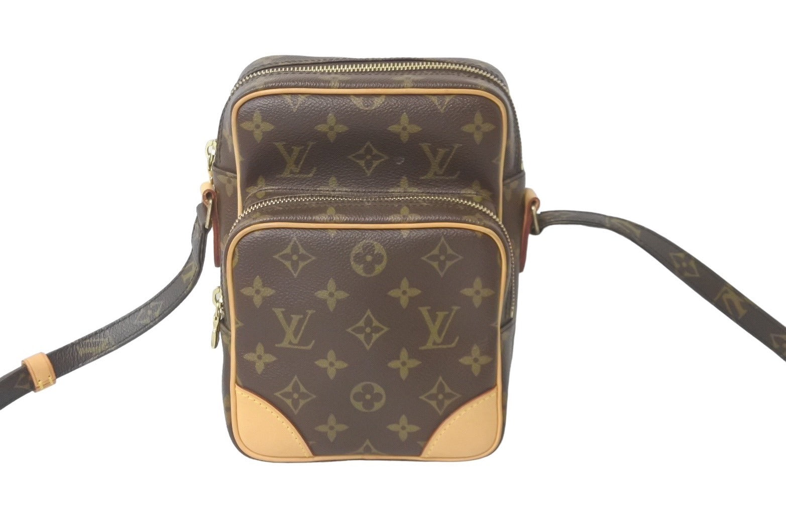 極美品 LOUIS VUITTON ルイヴィトン ショルダーバッグ 斜めがけバック アマゾン モノグラム M45236 ブラウン 中古 60634 –  Casanova Vintage