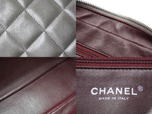 画像をギャラリービューアに読み込む, CHANEL シャネル チェーンショルダーバッグ マトラッセ ラムスキン ダイヤモンドCC 19番台 2014年 グレー 美品 中古 60636