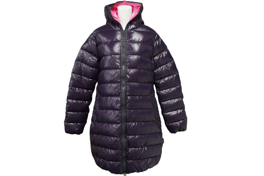 Very good condition DUVETICA down coat ladies size 46 nylon purple pink used 60651
