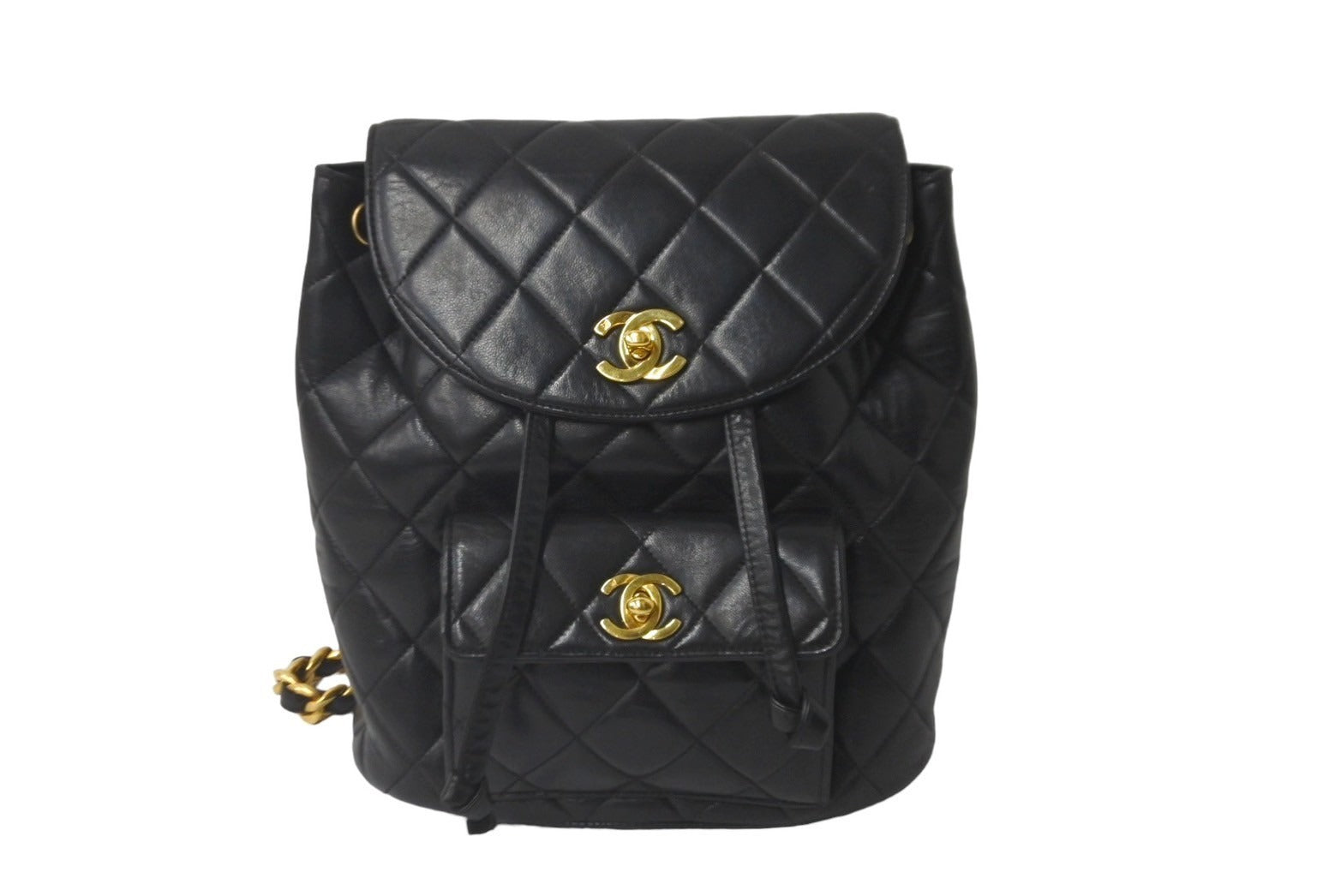 CHANEL シャネル リュック デイパック マトラッセ ラムスキン ココ