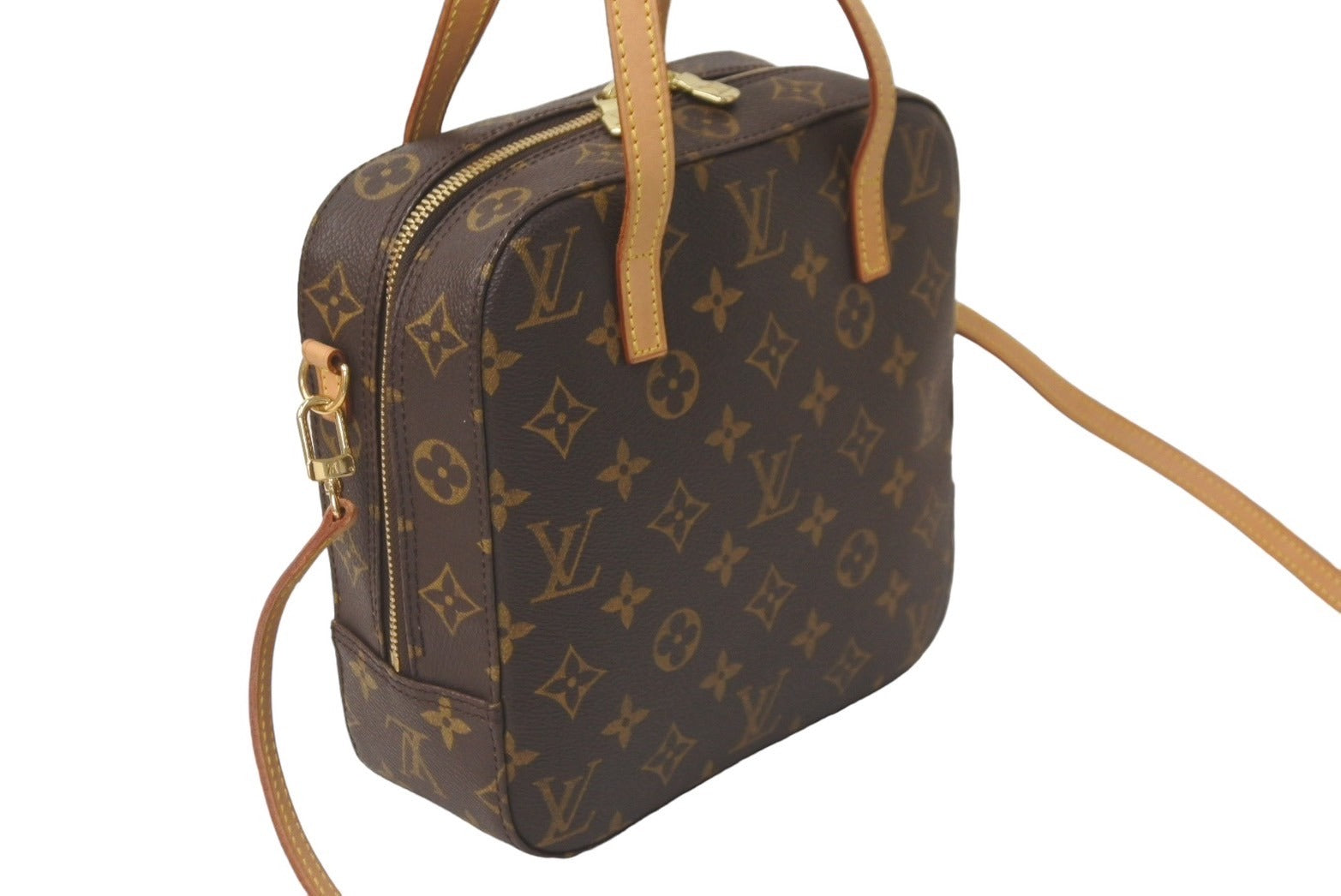 極美品 LOUIS VUITTON ルイヴィトン 2WAYハンドバッグ スポンティーニ M47500 廃盤 モノグラム 中古 60698 –  Casanova Vintage