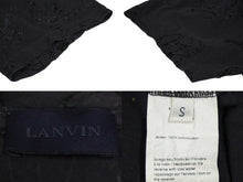 画像をギャラリービューアに読み込む, LANVIN ランバン 半袖Ｔシャツ 総柄プリント 靴柄 コットン グレー スリット入り M20TS4B008 良品 中古 60706