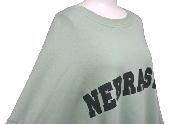 RAF SIMONS ARCHIVE REDUX ラフシモンズ アーカイブリダックス ネブラスカプリントスウェット 21SS ミントグリーン 美品 中古 60742