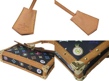 画像をギャラリービューアに読み込む, 極美品 LOUIS VUITTON ルイヴィトン ハンドバッグ アイラブモノグラム サックラバ Eye Need You ブラック マルチ M92054 中古 60758