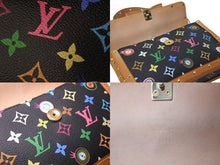 画像をギャラリービューアに読み込む, 極美品 LOUIS VUITTON ルイヴィトン ハンドバッグ アイラブモノグラム サックラバ Eye Need You ブラック マルチ M92054 中古 60758