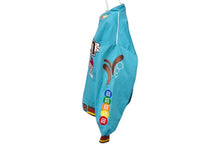 画像をギャラリービューアに読み込む, JH Design ジェイエイチデザイン M&amp;M'sレーシングジャケット ワッペン Lサイズ ブルー 美品 中古 60794