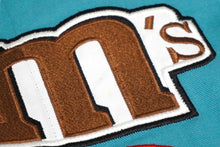 画像をギャラリービューアに読み込む, JH Design ジェイエイチデザイン M&amp;M'sレーシングジャケット ワッペン Lサイズ ブルー 美品 中古 60794