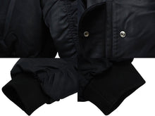 画像をギャラリービューアに読み込む, BALENCIAGA バレンシアガ ブルゾン SINNER MA1 18SS B520 486241 TWD13 ブラック サイズ44 美品 中古 60893