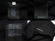 画像をギャラリービューアに読み込む, BALENCIAGA バレンシアガ ブルゾン SINNER MA1 18SS B520 486241 TWD13 ブラック サイズ44 美品 中古 60893