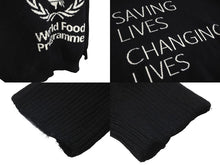 画像をギャラリービューアに読み込む, BALENCIAGA バレンシアガ ニット WFPロゴ ウール オーバーサイズ タートルネック K80 542703 T1507 サイズXL 美品 中古 60894