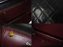 画像をギャラリービューアに読み込む, CHANEL シャネル マトラッセ チェーンショルダーバッグ ココマーク 5番台 プッシュロック ブラック ラムスキン ゴールド金具 美品 中古 60963