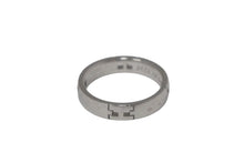 Load image into Gallery viewer, HERMES エルメス リング ヘラクレス Hロゴ モチーフ シルバー ゴールド750 3.7ｇ AU750#47 6号 美品 中古 61075